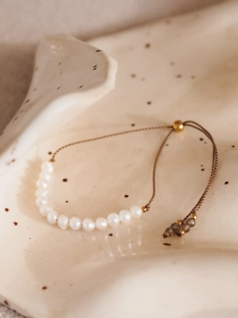 Bransoletka Just Pearls z pereł naturalnych hodowlanych